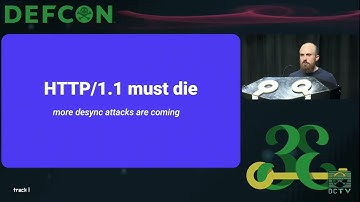 HTTP 1 1 Must DIE   @albinowax Jason Kettle Defcon 33 talk