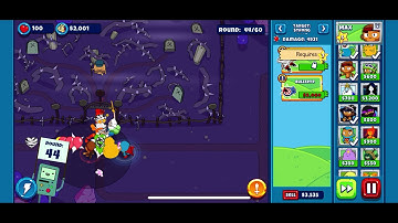 Bloons Adventure Time - Candy Graveyard - Extreme