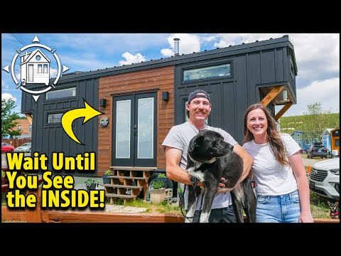 TINY HOUSE with incredible staircase offers affordable housing