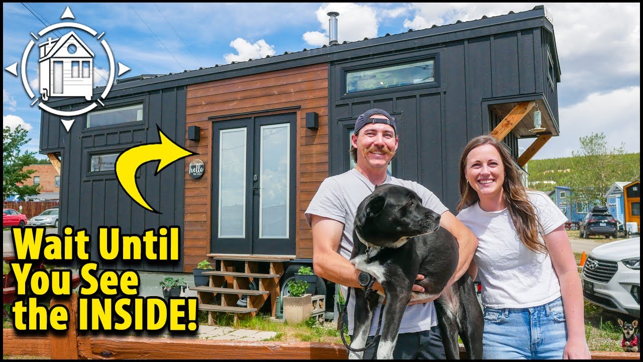 МАЛЕНЬКИЙ ДОМ с невероятной лестницей предлагает доступное жилье