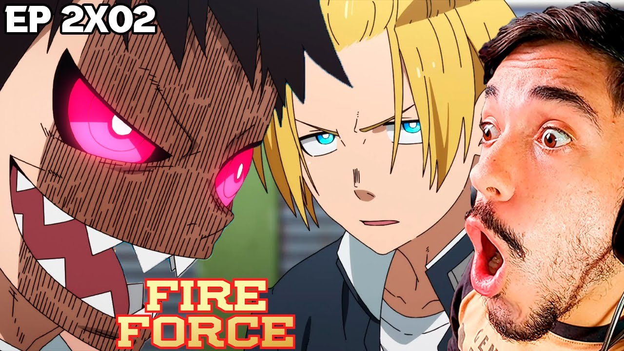 ESSA MINA É MALUCA? SHINRA VS CHARON  FIRE FORCE EPISÓDIO 03 TEMPORADA 2  REACT 