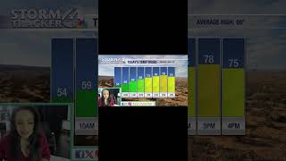 Tucson weather - A warmer day compared to yesterday's temps, but another cool down is headed our way