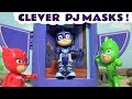 PJ Masks Toys In Stories with Toy Trains