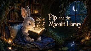 Gentle Bedtime Story for Kids | Pip and the Moonlit Library 