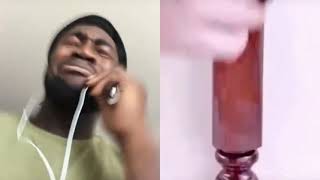 Ay get that cr crawfish outt- de- at ge- tha- craw- fis- outta de- bahahahah oh no🤣😂🤣😂