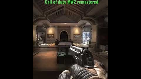 Call of duty MW remastered M9 vs call of duty MW2 remastered M9 #shorts