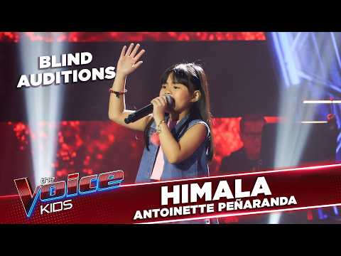 The Voice Kids Philippines: Antoinette Peñaranda asks for some HIMALA! | Blind Auditions