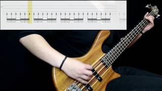 Samael - Black Trip (Bass Cover) (Play Along Tabs In Video)
