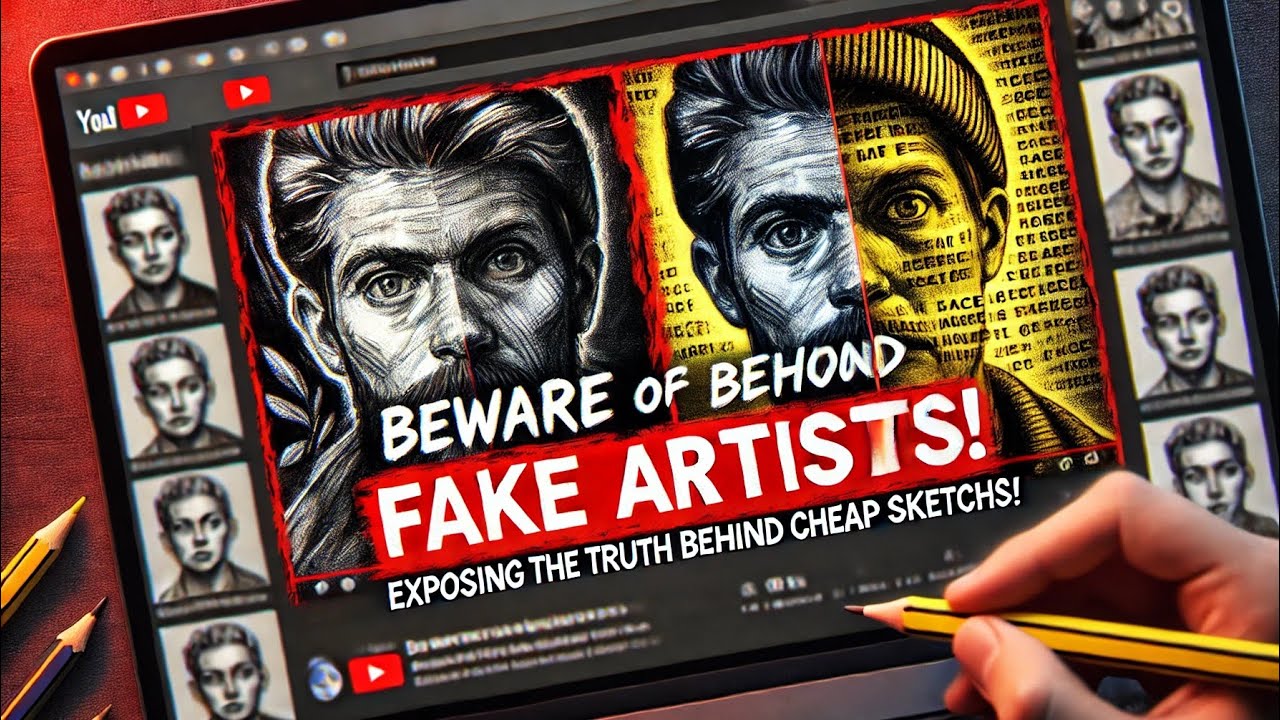 Beware of fake Artists . #art #artists #drawing #painting - YouTube