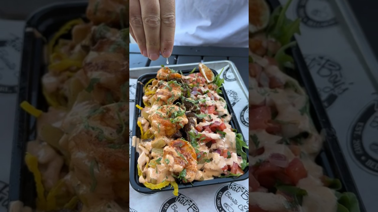 Part 2 of 2: Going ALL OUT at Fat Boy’s Burrito Co on Long Island, NY! 🌯🤯🤤 Woah! #DEVOURPOWER