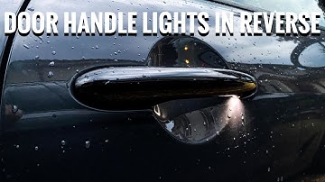 MINI COOPER S F56 BIMMERCODE DOOR HANDLES ILLUMINATE ON REVERSE