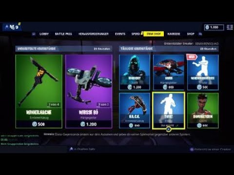 fortnite shop vom 4 3 19 wackelquatch emote - fortnite shop heute 4319