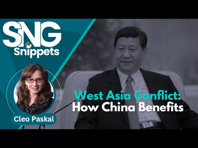 West Asia Conflict: How China Benefits
