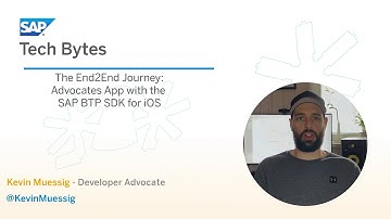 Advocates Service – Building the Advocates App with SAP BTP SDK for iOS Part 1