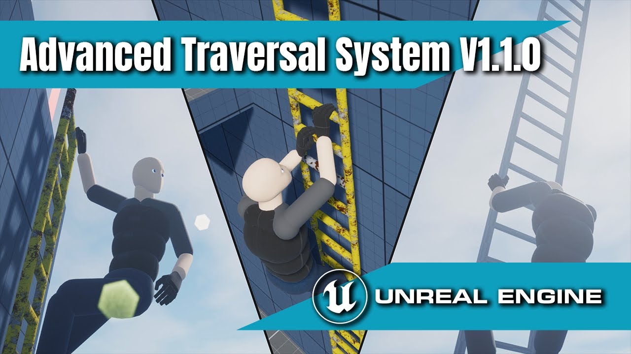 Advanced Traversal System v1.1.0 - Ladder Climbing System - YouTube