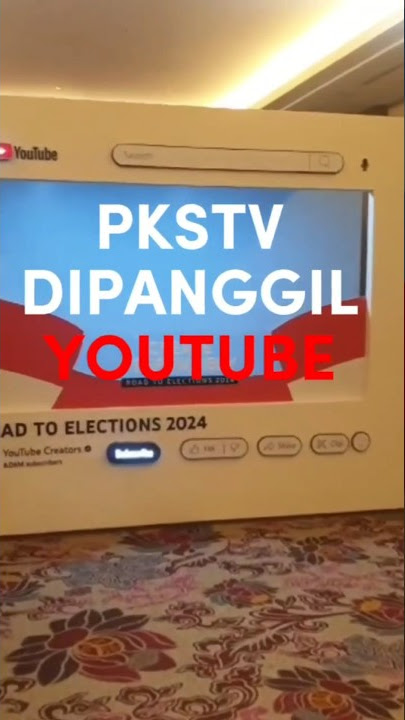 PKSTV DIPANGGIL YOUTUBE⁉️