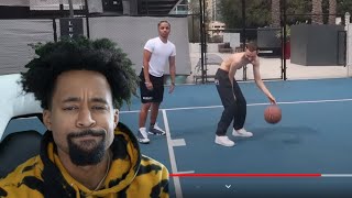 ADIN RELAX LMAO! Reacting To Cheeseaholic Vs Adin Ross 1v1 Basketball..