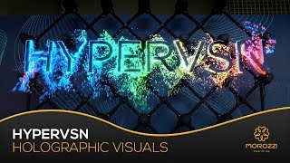 Hypervsn Holographic Visuals ★ Indoor Advertisement