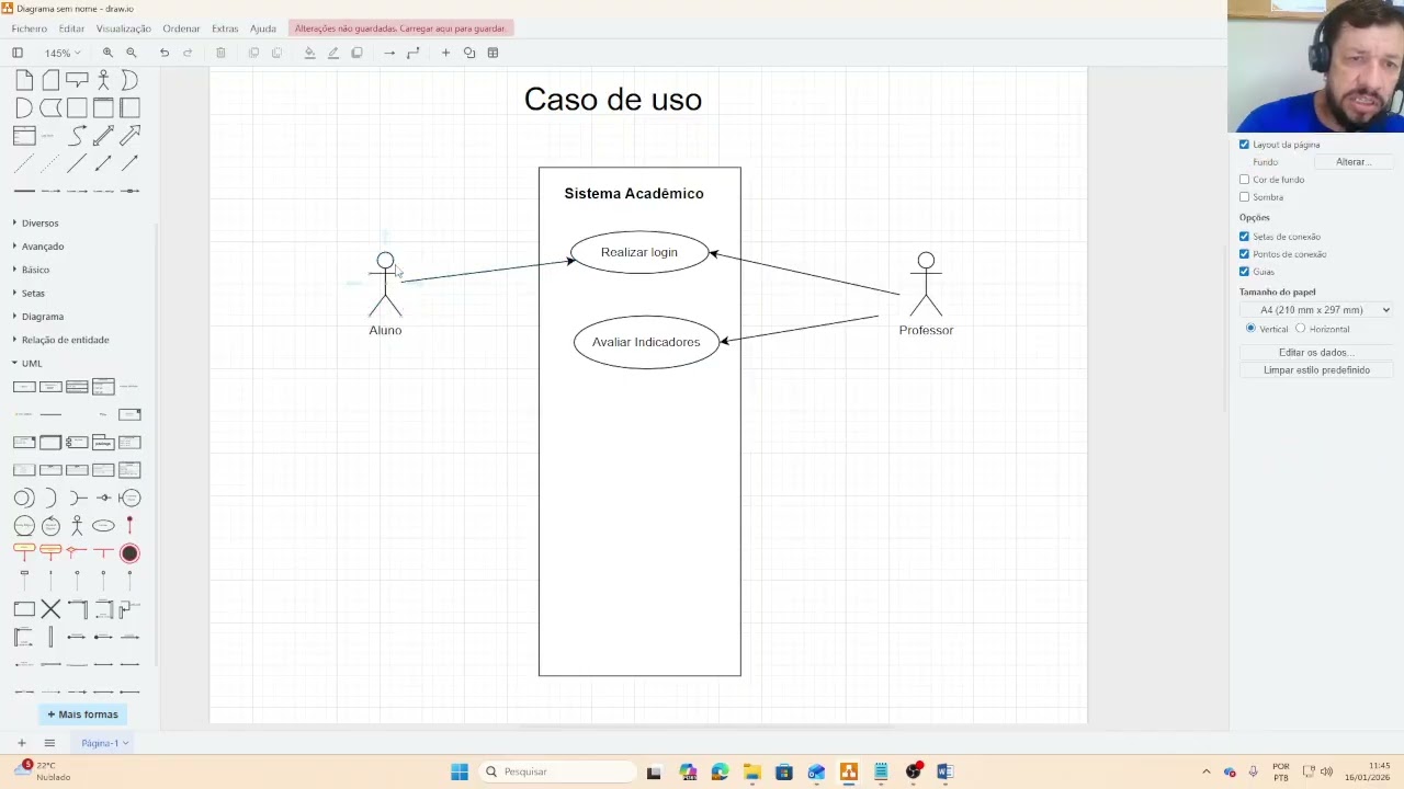 Criação de barra fixa