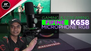 JANGAN TONTON video ini kalau taknak kena RACUN! - FIFINE K658 Streaming & Gaming RGB Microphone