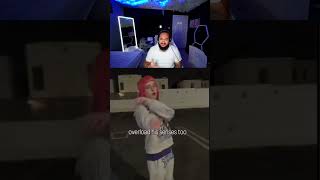 This gen 5 overload his senses too ? 💥 wasn’t expecting that 🤣‼️ #rap #reactions #god1st