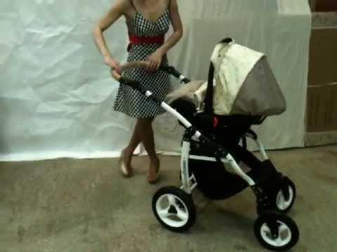 Установка автокресла коляски 3в1 на раму