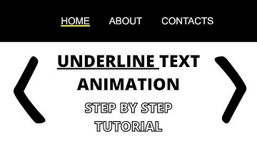 Underline Text Animation Tutorial in HTML and CSS under 5 minutes!