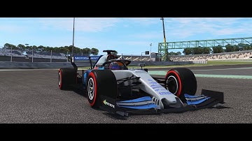 IRG Formula 2020 - new tyre model flex - rFactor 2 - test (long version)