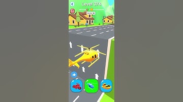 Shape Shifting Gameplay Walkthrough Android iOS Level #374 #shorts #shapeshifting