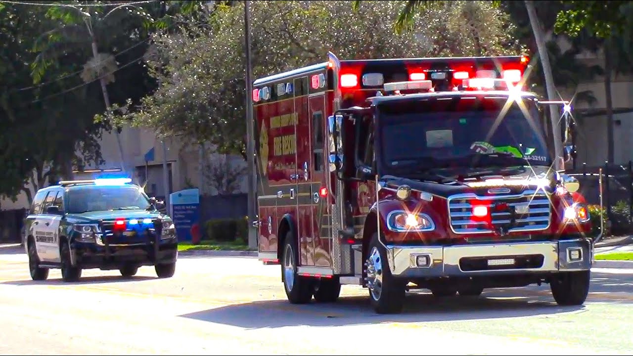 BSOFR Rescue 17 & BSO Transporting - YouTube