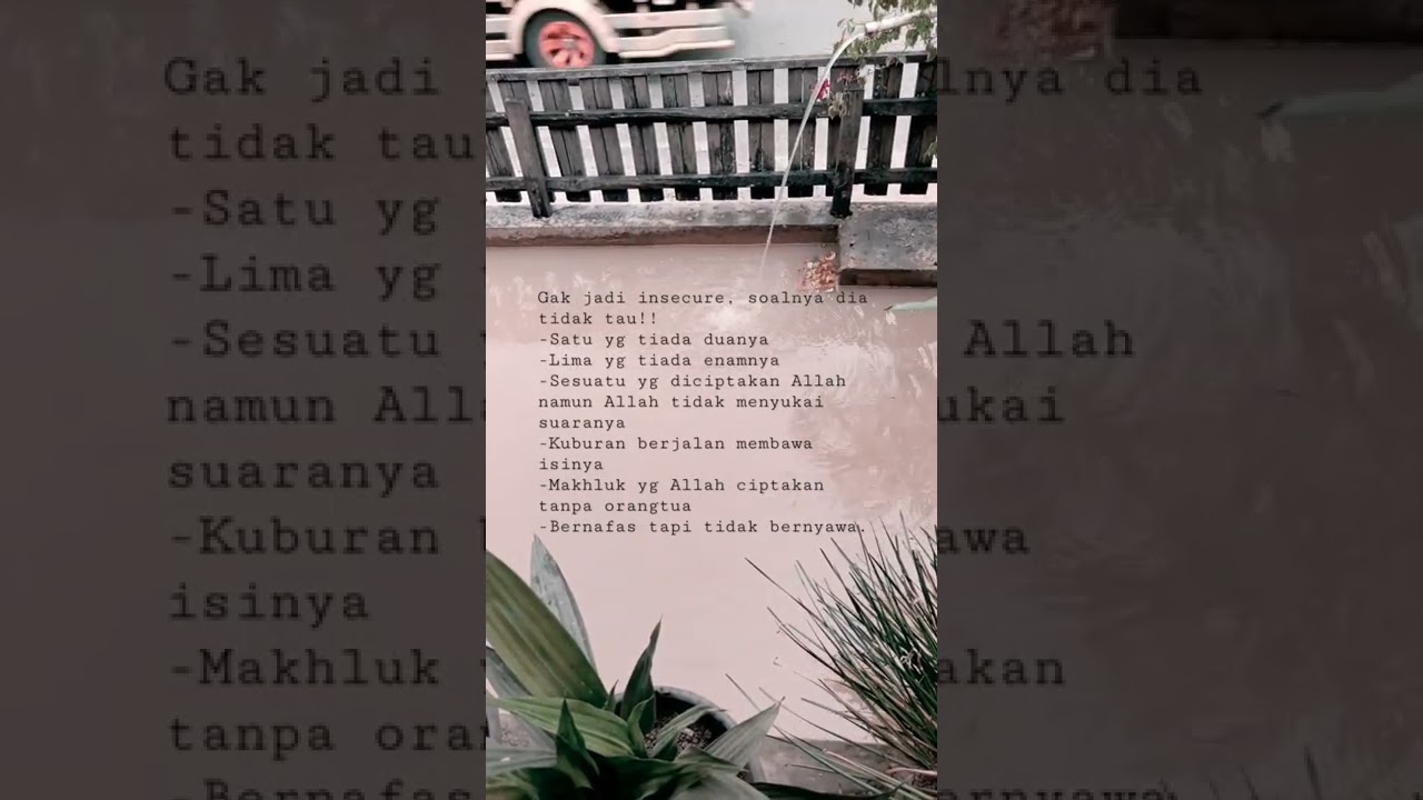 Sesuatu yang diciptakan allah namun allah tidak menyukai suaranya