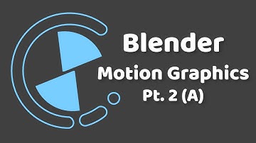 Blender 2D Motion Graphics Tutorial - Simple Elements - Pt. 2 (A)