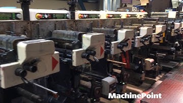 NILPETER FA 3300 S Used Label flexo printing machines MachinePoint