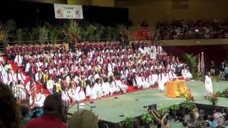 Kahuku 2014 Senior Medley & Haka