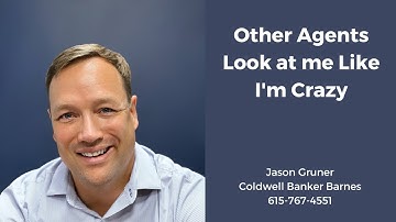 Most Agents Tell Me I