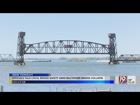 Officials Talk Local Bridge Safety Amid Baltimore Bridge Collapse | March 28, 2024 | News 19 at 10 p