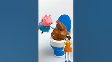 Satisfying Toy Unboxing Peppa Pig Meets Yong-hee from Squid Game Funny Videos ASMR 🎁💖#peppapig