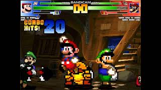 Harvyj Mugen Smwtv Mario And Mama Luigi Vs Super Smwtv Mario And Super Mama Luigi