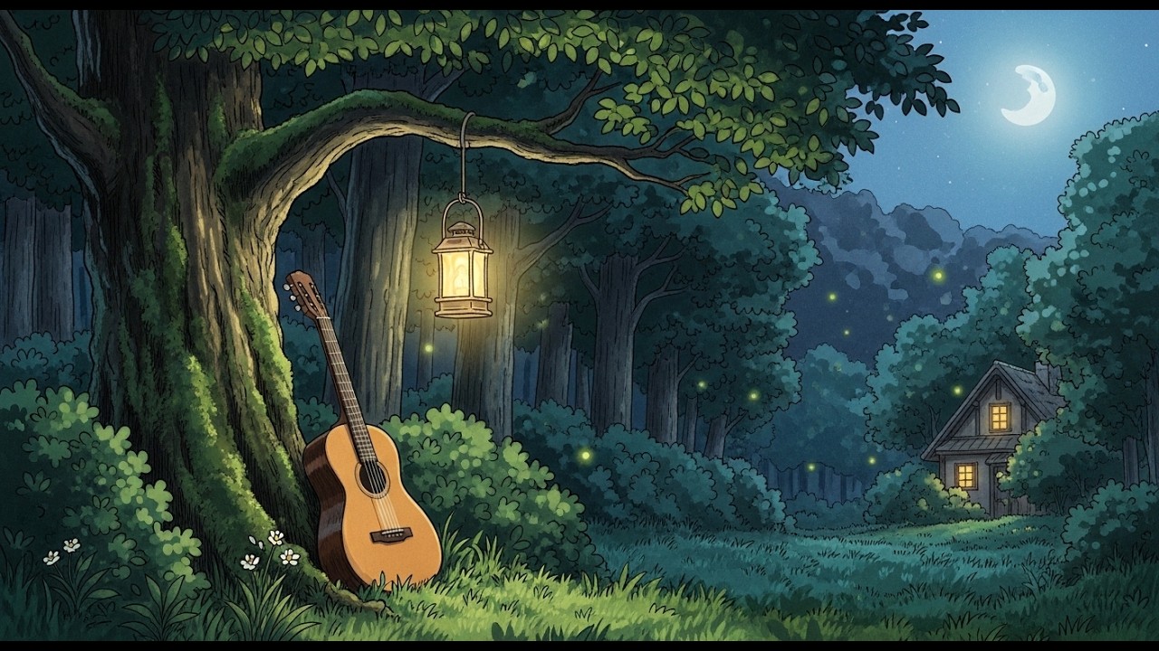 밤의 숲, 작은 등불 (Night Forest, Small Lantern) Vol.76