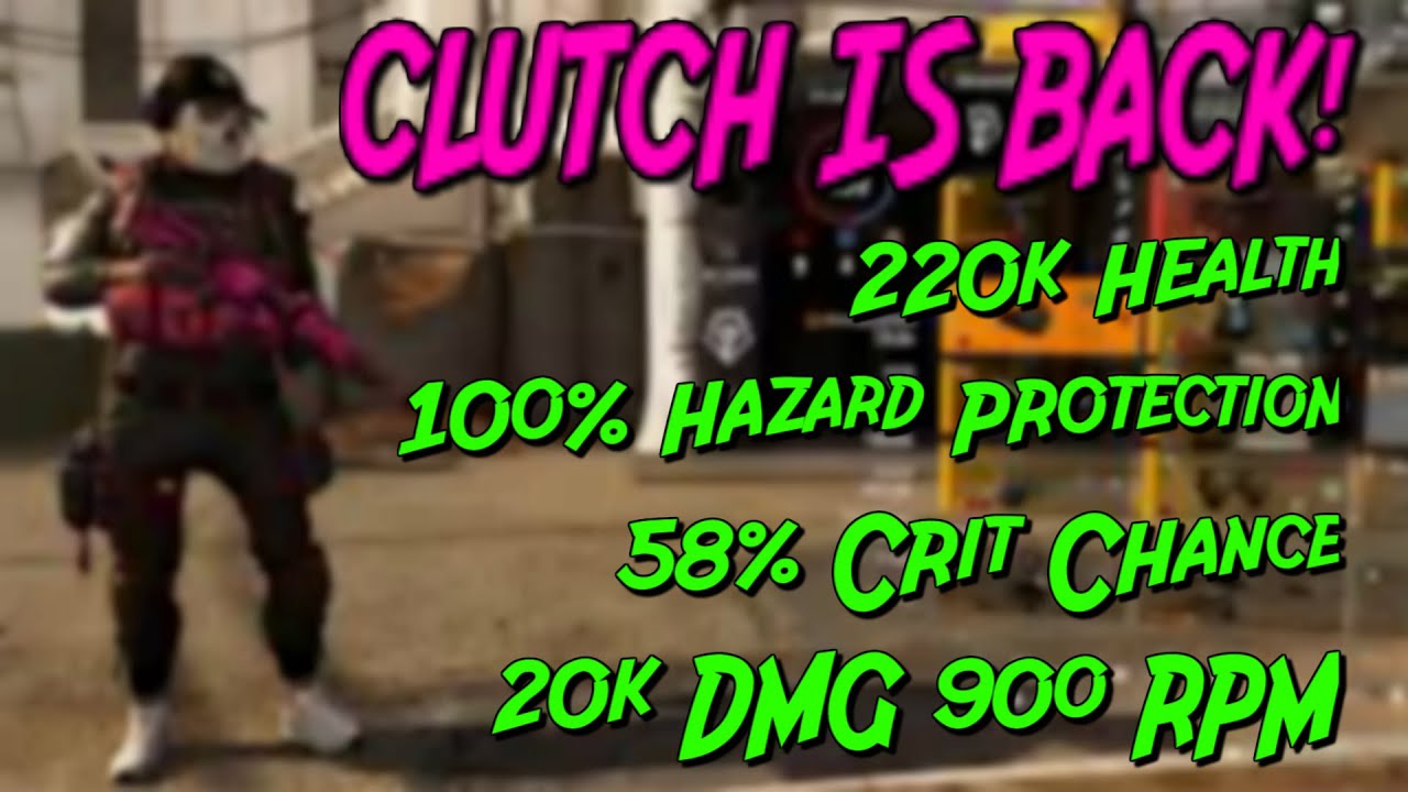 TITLE UPDATE 6 BEST AR CLUTCH PvP META Build! [TU6] | The Division 2: Episode 2!