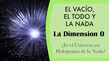 ¿Existe la dimensión 0?