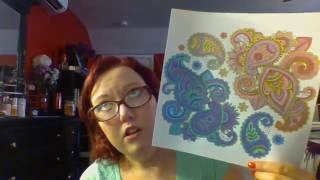 My coloring book collection 2016 And what I color with