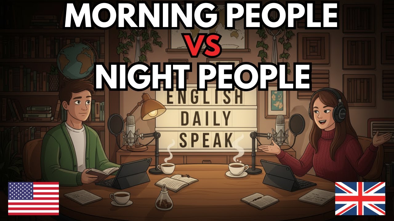 «Жители утра» против «Жителей ночи» | Практика аудирования на английском языке уровня B1