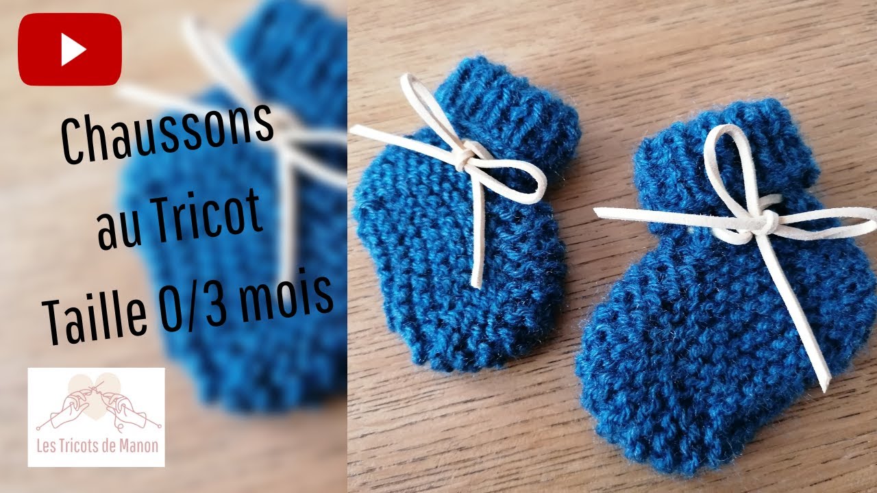 Chaussons bébé tricot gris - Ma Première Valise