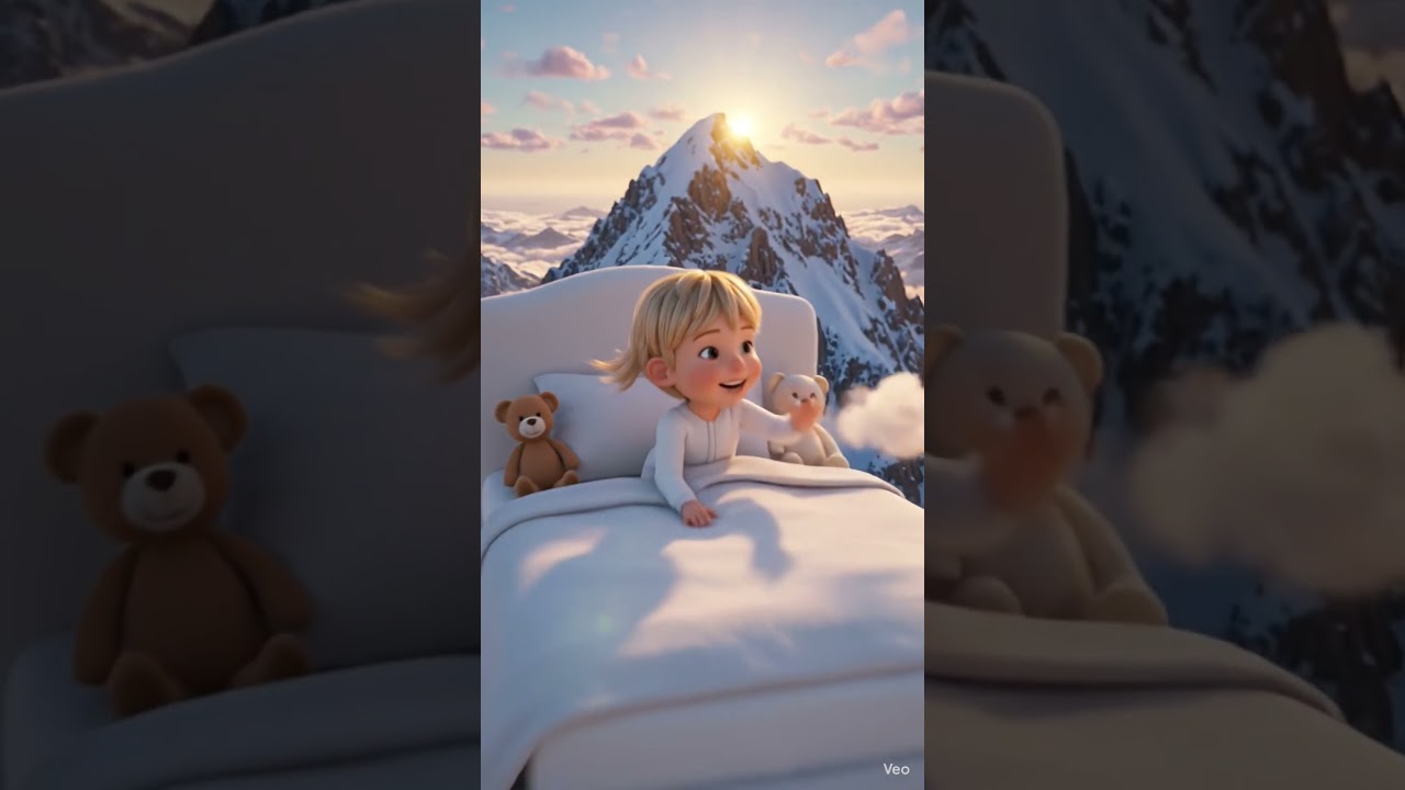 &ldquo;The Falling Bed Dream 😴🏔️ | Funny Kids Dream Story&rdquo; #kidsshorts
