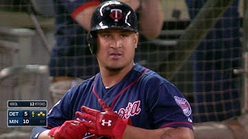 DET@MIN: Dozier races home on the fielding error