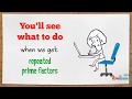 Prime Factorization and Finding Factors Quiz