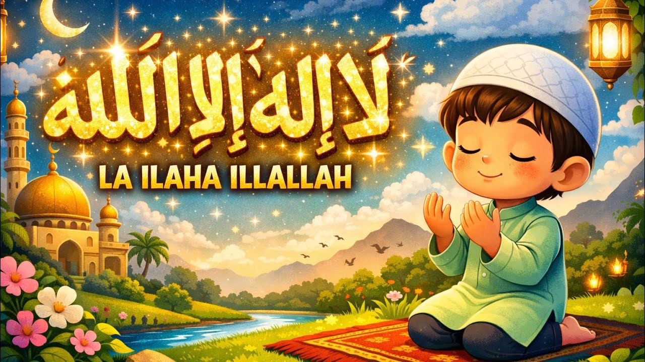 la ilaha illallah muhammadu rasulullah zikr | لَا إِلَٰهَ إِلَّا ٱللَّٰهُ  | naat @IslamicRhymeKids 