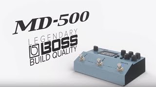 Boss MD-500 Modulation processor video