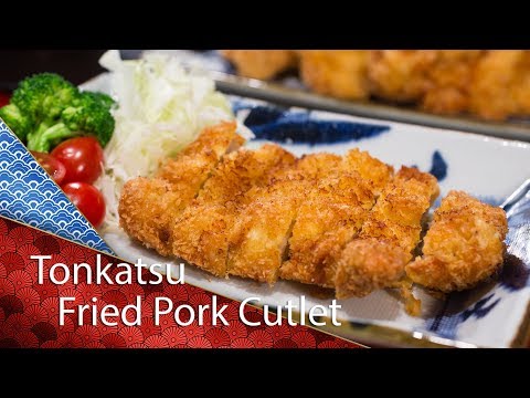 Tonkatsu - Fried Pork Cutlet - Cooking Japanese
